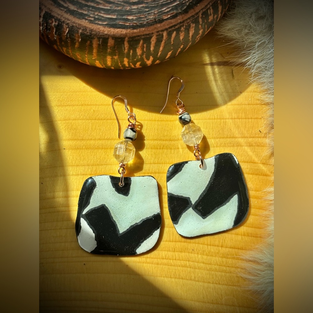 Abstract Boho Chic Earrings